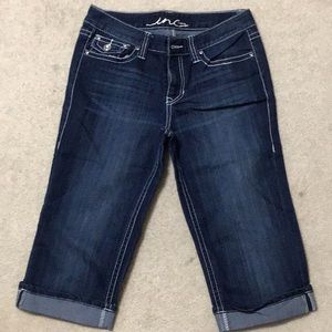 INC DENIM BERMUDAS